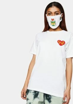 Cross Colours Black Lives Are Loved Graphic T-Shirt Tops