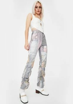 No Dress George III Print Adjustable Trousers