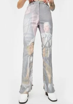 No Dress George III Print Adjustable Trousers