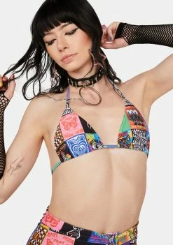 EASY TIGER Nostalgia Bikini Top Swim