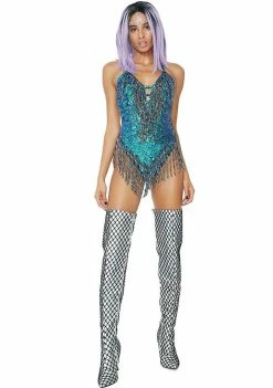 EASY TIGER Mermaid Shimmy Shimmy Bodysuit