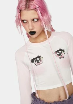 No Dress Twinkle Eyes Long Sleeve Top