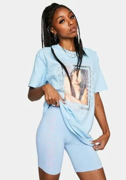 Cross Colours Bottoms Aaliyah Biker Shorts