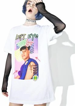 Hot Sale ???? Cross Colours TLC Left Eye T-Shirt ???? 7 Cross Colours TLC Left Eye T-Shirt