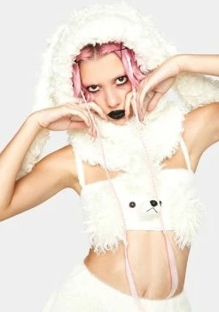 No Dress Fluffy Bunny Hat Hats