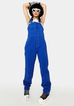 Cross Colours Jumpsuits & Rompers Brushed Twill Overalls