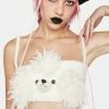 No Dress Tops Poodle Tube Top