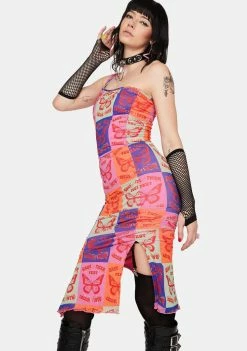 EASY TIGER Ibiza Fest 90s Midi Dress
