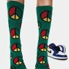 Cross Colours Socks & Tights Peace In The Hood Crew Socks