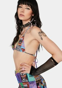 EASY TIGER Nostalgia Bikini Top Swim