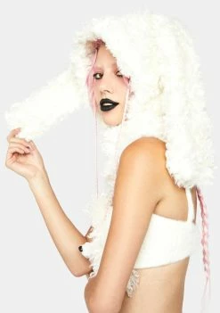 No Dress Fluffy Bunny Hat Hats