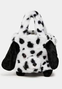 No Dress Spotty Dog Handbag Handbags