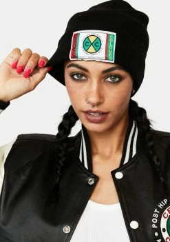 Cross Colours Label Logo Beanie
