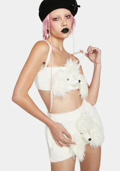 No Dress Tops Poodle Tube Top