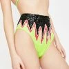 EASY TIGER Bottoms Toxic Flame Sequin Hot Shorts