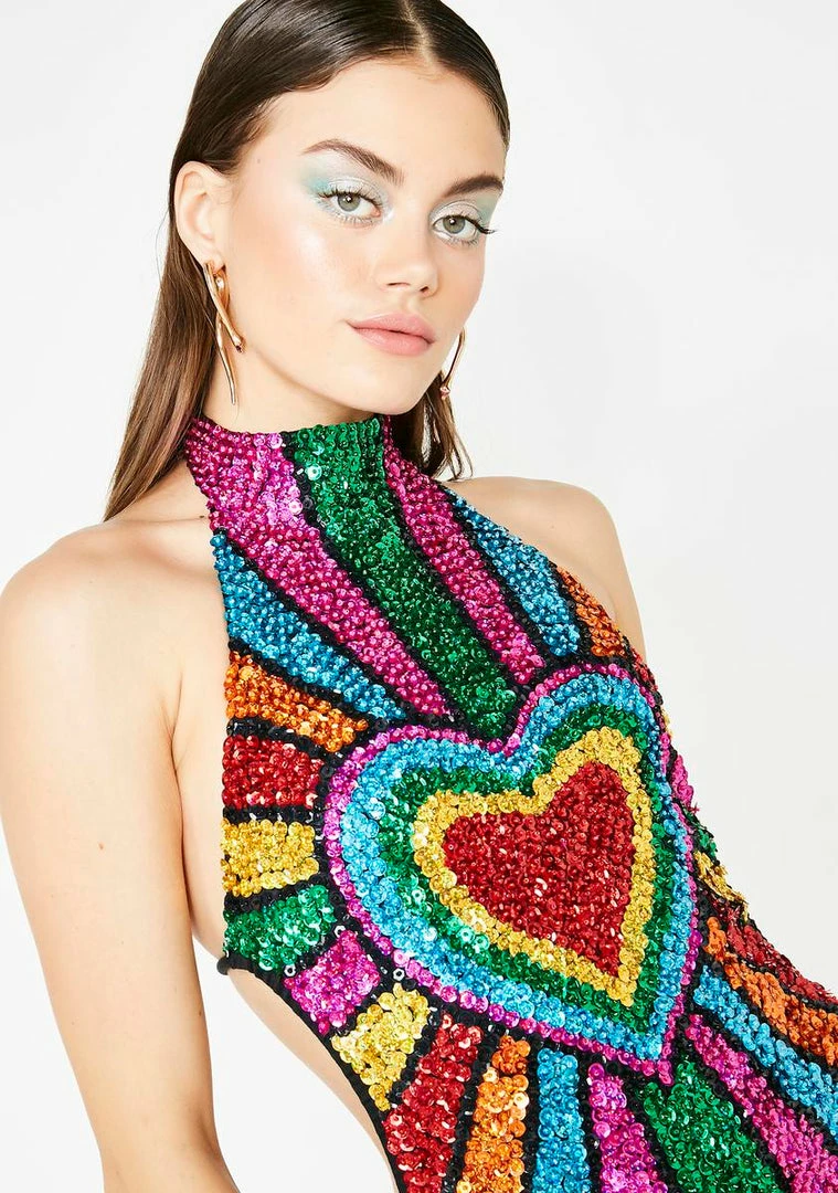 Buy ???? EASY TIGER Rainbow Heart Bodysuit ❤️ 3 EASY TIGER Rainbow Heart Bodysuit