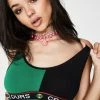 Cross Colours Solid Racerback Bralette Lingerie & Sleepwear