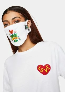 Cross Colours Black Lives Are Loved Face Mask Face Masks