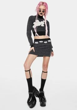 No Dress Poodle High Neck Sweater