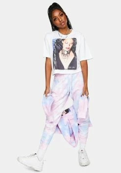 Cross Colours Tops Aaliyah Cropped T-shirt