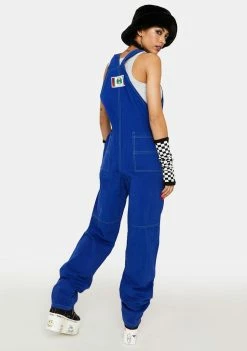 Cross Colours Jumpsuits & Rompers Brushed Twill Overalls