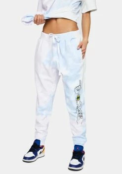 Cross Colours Love Tie Dye Joggers Bottoms