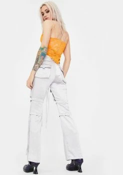 Best deal β No ???? Dress Bottoms Silver Cargo Zip Off Pants ???? 7 No Dress Bottoms Silver Cargo Zip Off Pants