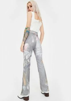 No Dress George III Print Adjustable Trousers