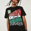 Cross Colours Speak Yo Mind Graphic T-Shirt