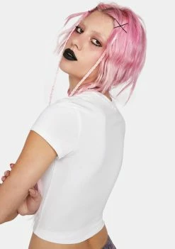 No Dress Tops Puppy Print T-Shirt