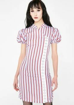 No Dress Striped Dress Dresses