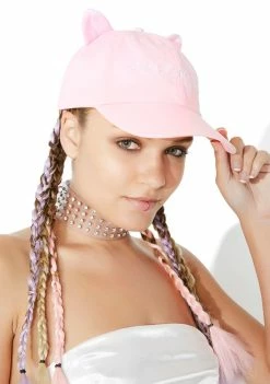 Cross Colours Hats Pussy Power Cat Hat