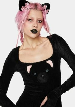 No Dress Pink Ears Bear Maxi Dress