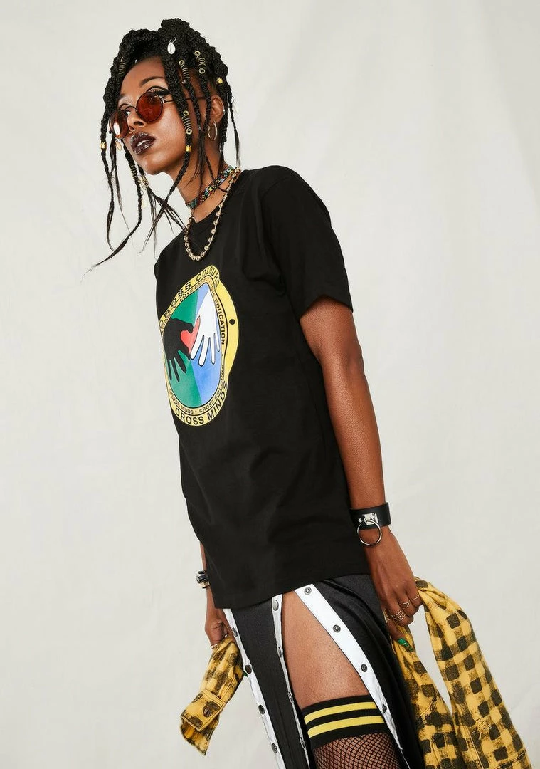 Buy ???? Cross Colours Tops Cross Minds T-Shirt ???? 2 Cross Colours Tops Cross Minds T-Shirt