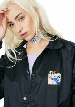 Cross Colours Outerwear TLC Coach Jacket