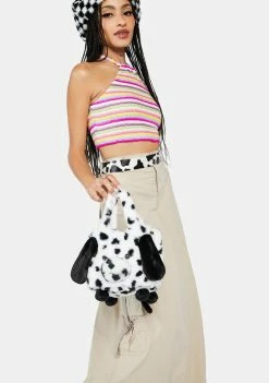 No Dress Spotty Dog Handbag Handbags