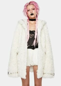 No Dress Sailor Collar Faux Fur Coat Faux Fur Coats