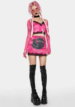 No Dress Rose Print Cami Shrug Set Tops