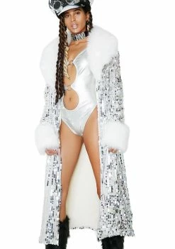 EASY TIGER Outerwear Feeling Silver Festi Coat