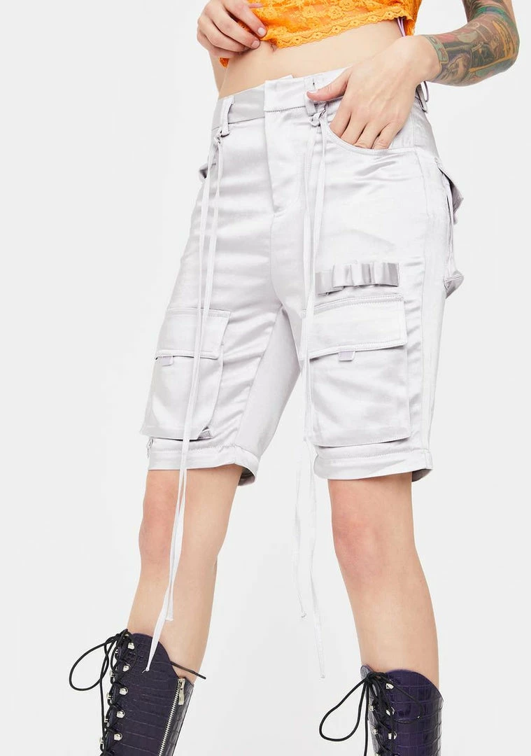 Best deal β No ???? Dress Bottoms Silver Cargo Zip Off Pants ???? 2 No Dress Bottoms Silver Cargo Zip Off Pants