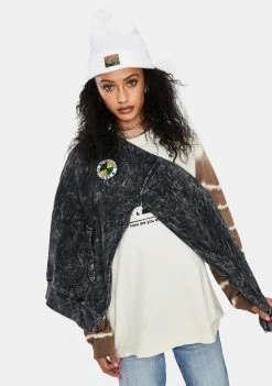 Cross Colours Peace Love Educate Beanie Hats