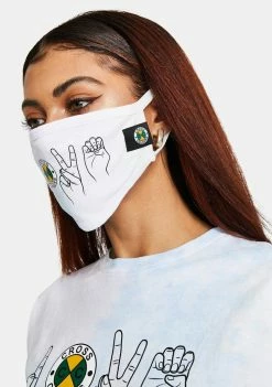 Cross Colours Love Face Mask