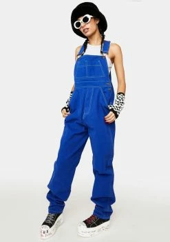 Cross Colours Jumpsuits & Rompers Brushed Twill Overalls