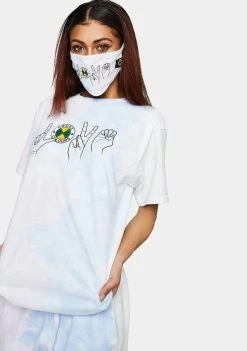 Cross Colours Love Tie Dye T-Shirt