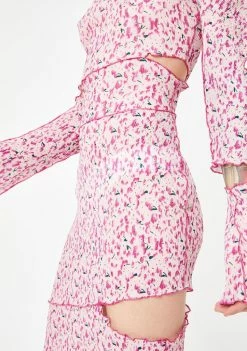 No Dress Dresses Floral Patchwork Midi Dress