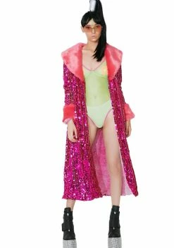 EASY TIGER Feeling Pink Festi Coat Outerwear