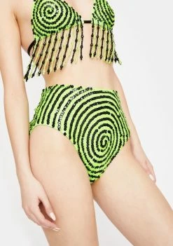 EASY TIGER Trippin Sequin Hot Shorts Bottoms