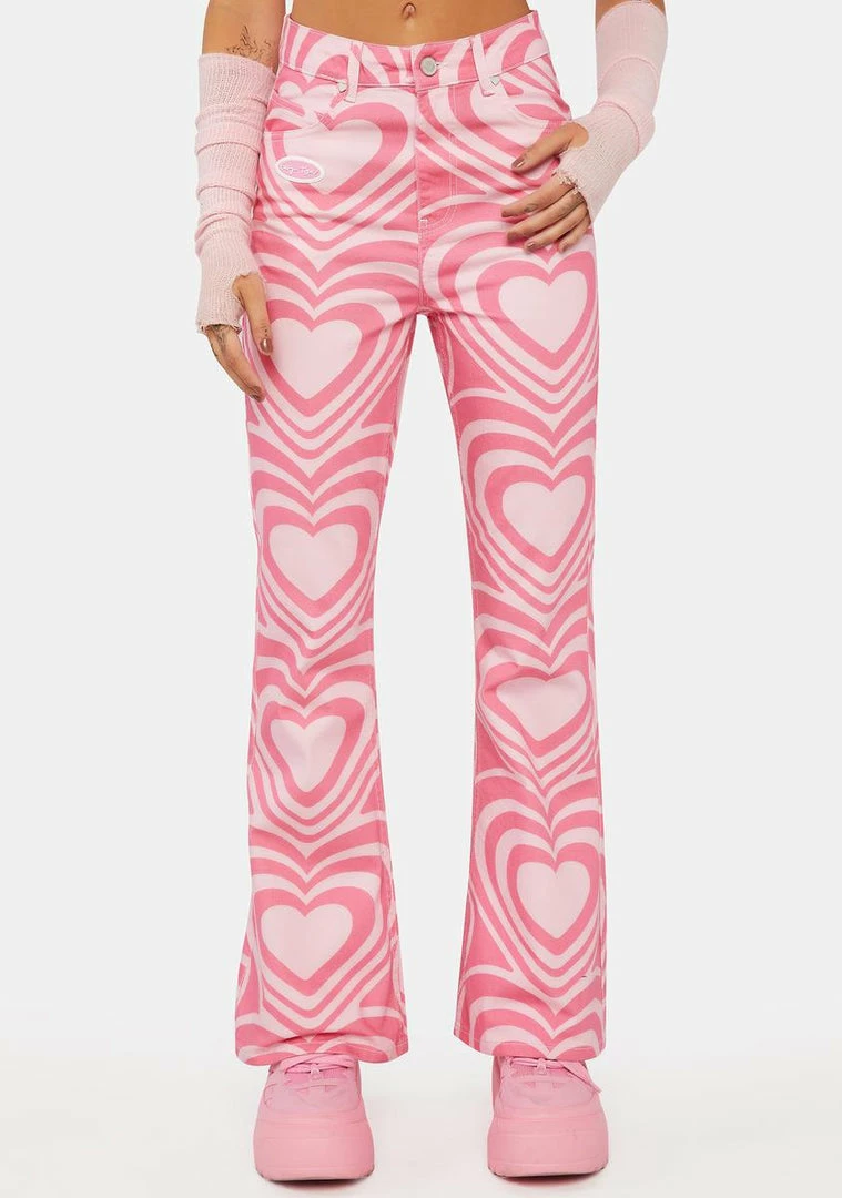 Hot Sale ???? EASY TIGER Love Wins Flared Denim ???? Jeans ???? 1 EASY TIGER Love Wins Flared Denim Jeans