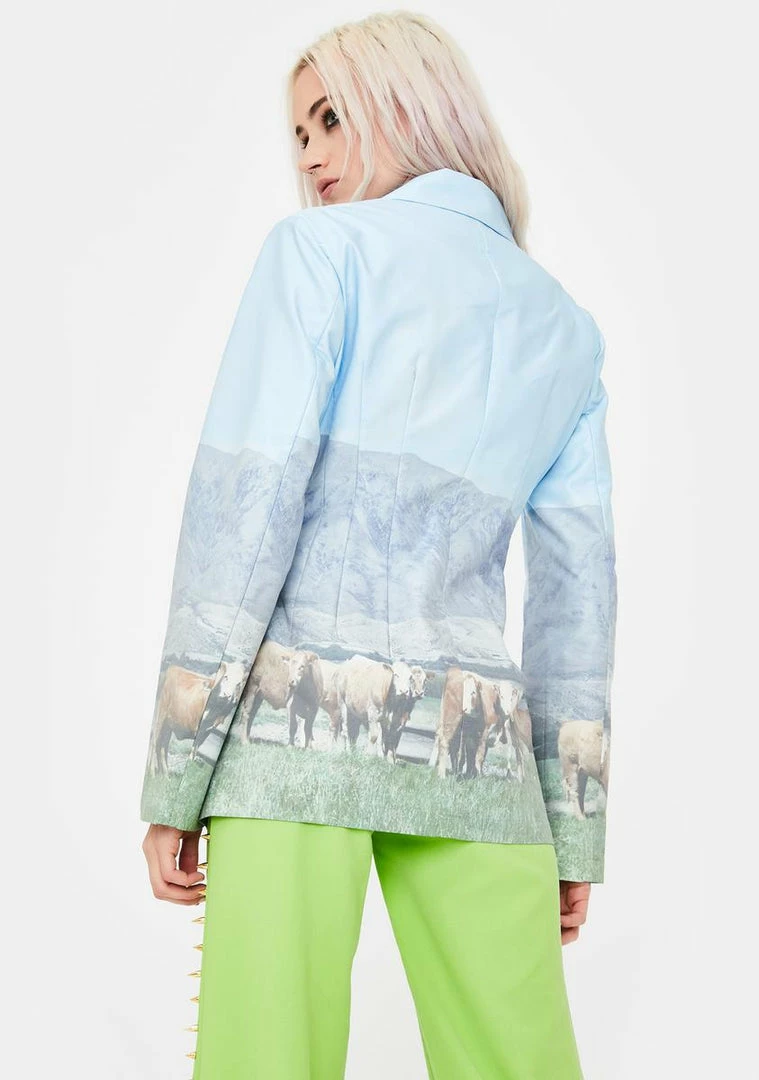 Best Pirce ???? No ???? Dress Cow Print Suit Jacket ???? 4 No Dress Cow Print Suit Jacket