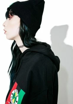 Cross Colours Hats Woven Label Beanie